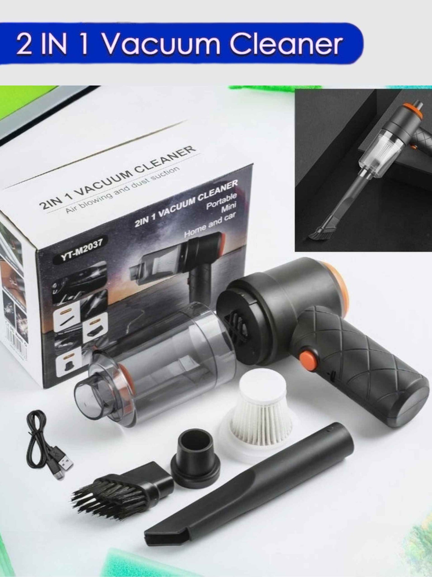 Wireless Vacuum Cleaner 2-in-1