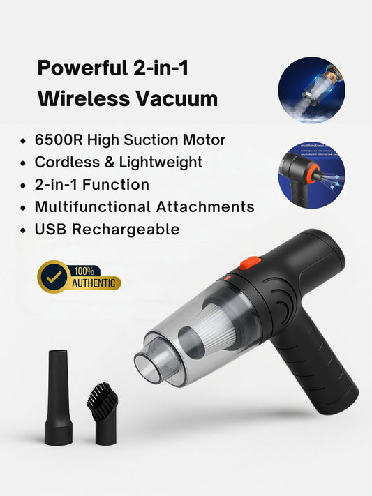 Wireless Vacuum Cleaner 2-in-1